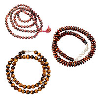 Tiger Eye Necklace Mala